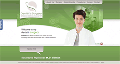Desktop Screenshot of en.dentystakoszalin.pl