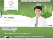 Tablet Screenshot of dentystakoszalin.pl